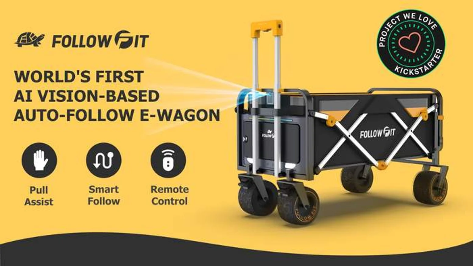 FollowFit AI E-Wagon
