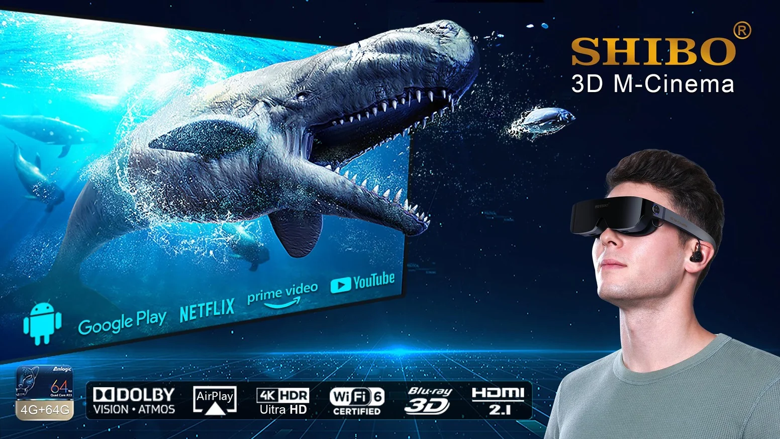 SHIBO 5K 3D Glass